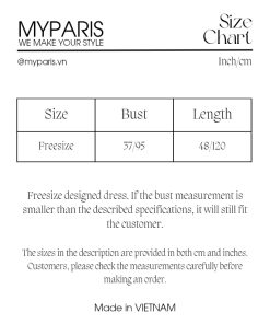 bảng size myparis