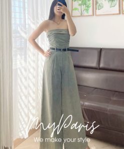 Jum jean phối đai eo cao cấp chính hãng MYPARIS