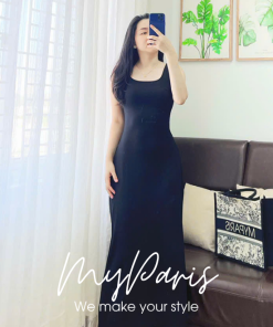 Đầm suông body hai basic dây chính hãng MYPARIS