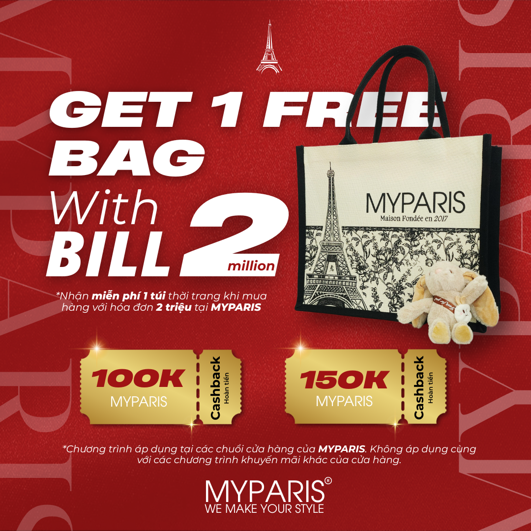 CHƯƠNG TRÌNH SALE THÁNG 7 MYPARIS