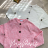 Áo cardigan bông phối nút chính hãng MYPARIS