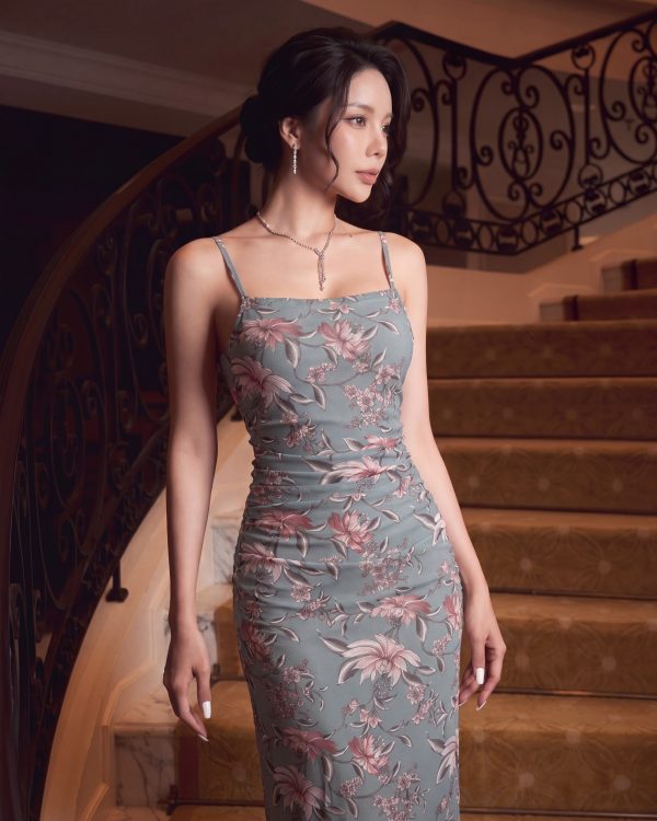 Đầm body hoa chính hãng MYPARIS