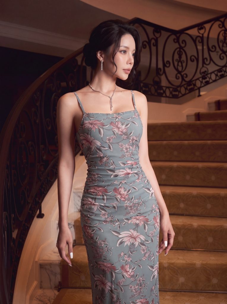Đầm body hoa chính hãng MYPARIS