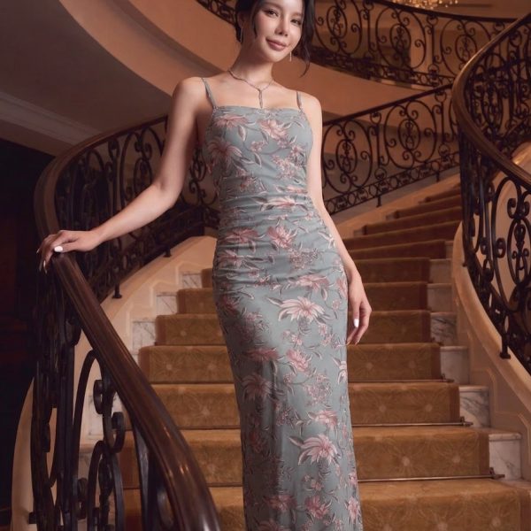 Đầm body hoa chính hãng MYPARIS